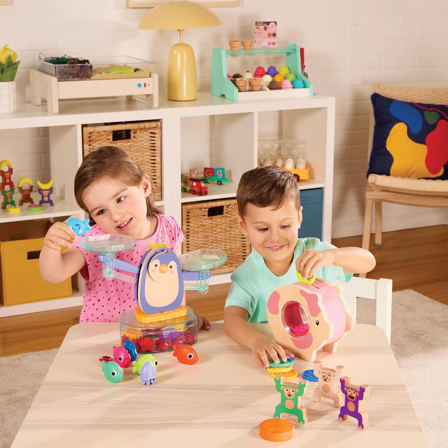 Battat Penguin Math Balance Scale