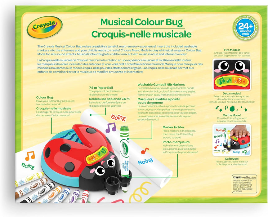 Crayola Young Kids Musical Doodle Bug