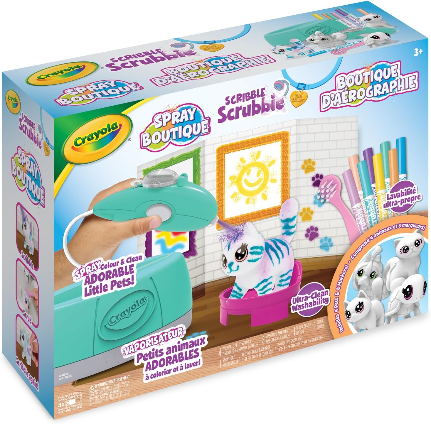 Crayola Scribble Scrubbie Spray Boutique