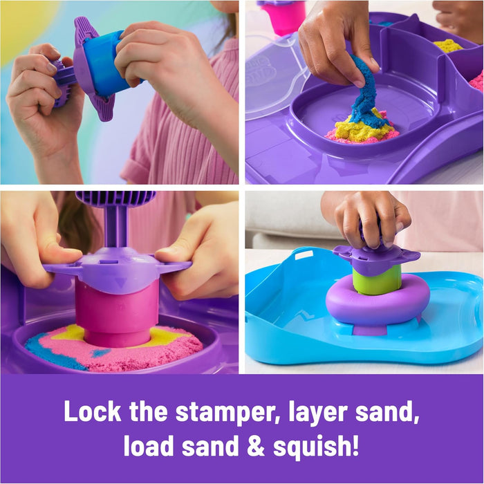 Kinetic Sand Squish Motion