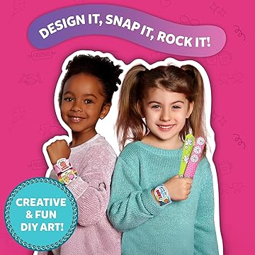 Skillmatics Snap Bandz: Friendship Bands – DIY Wearable Snap Bracelet Kit