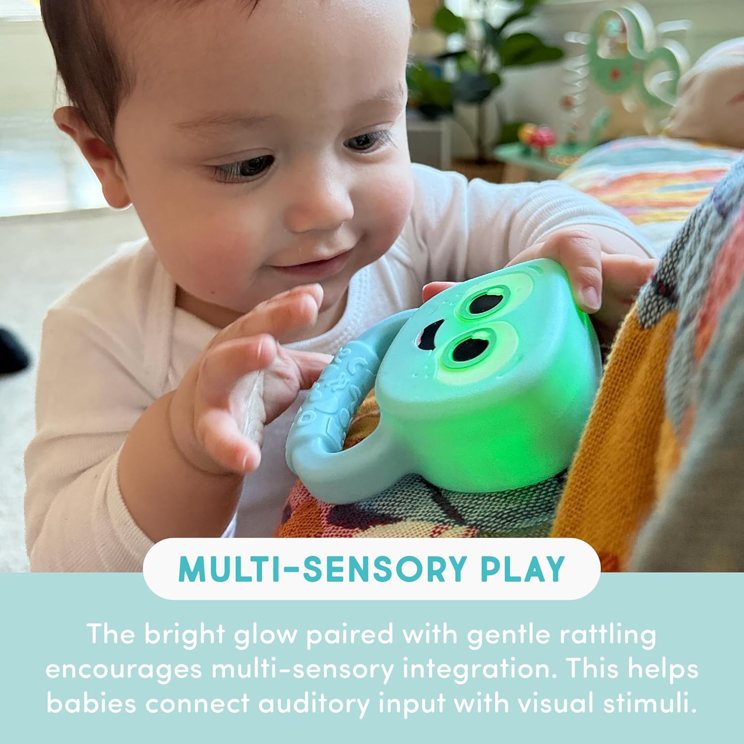 Glo Pals Light Up Rattle - Blair