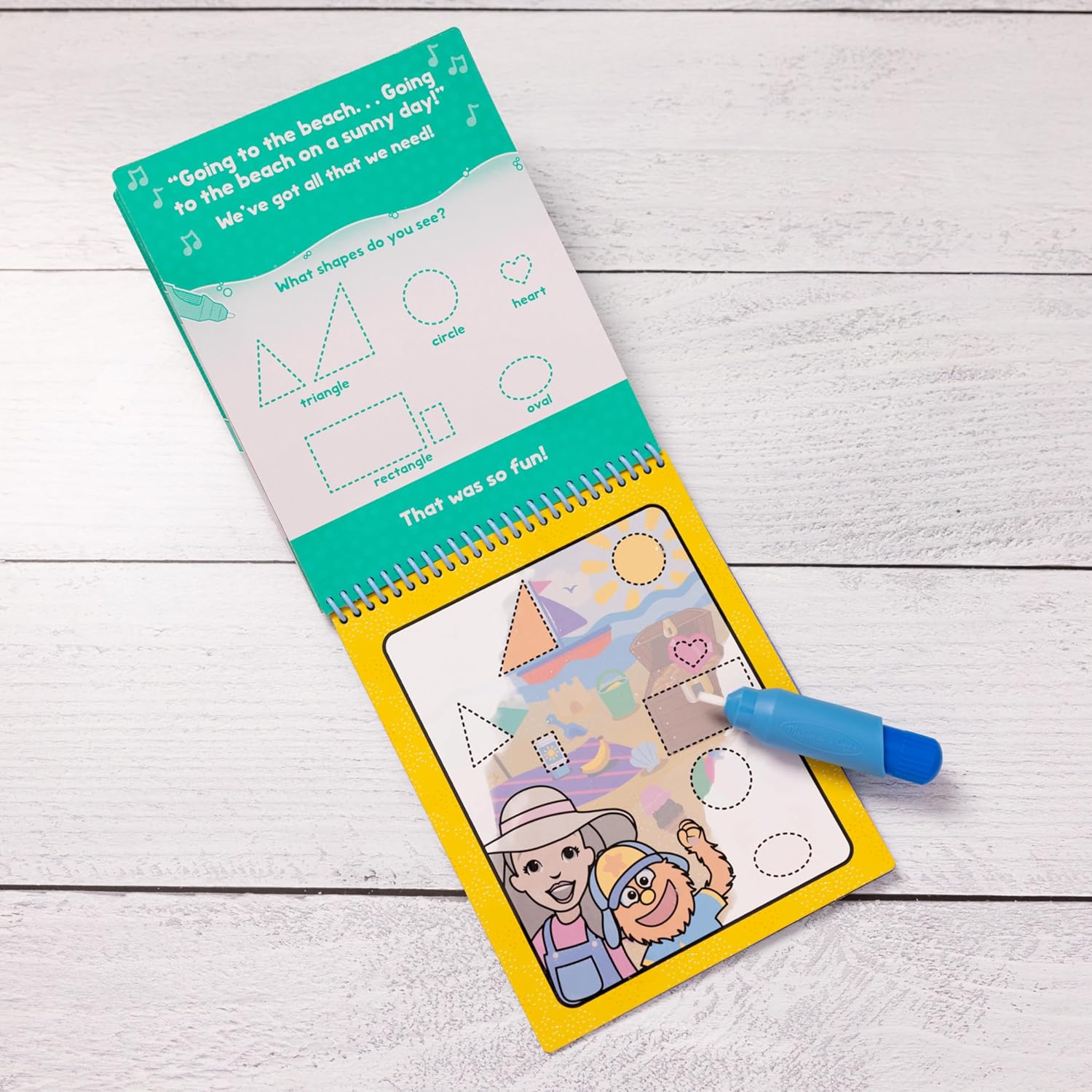 Ms. Rachel™ Water WOW! Color-Reveal Pad – Find & Count