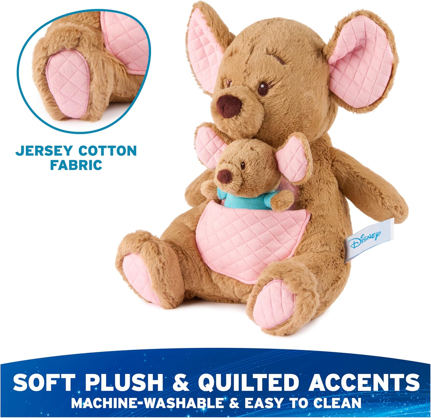 Gund 12" Oh So Snuggly Disney - Kanga and Roo