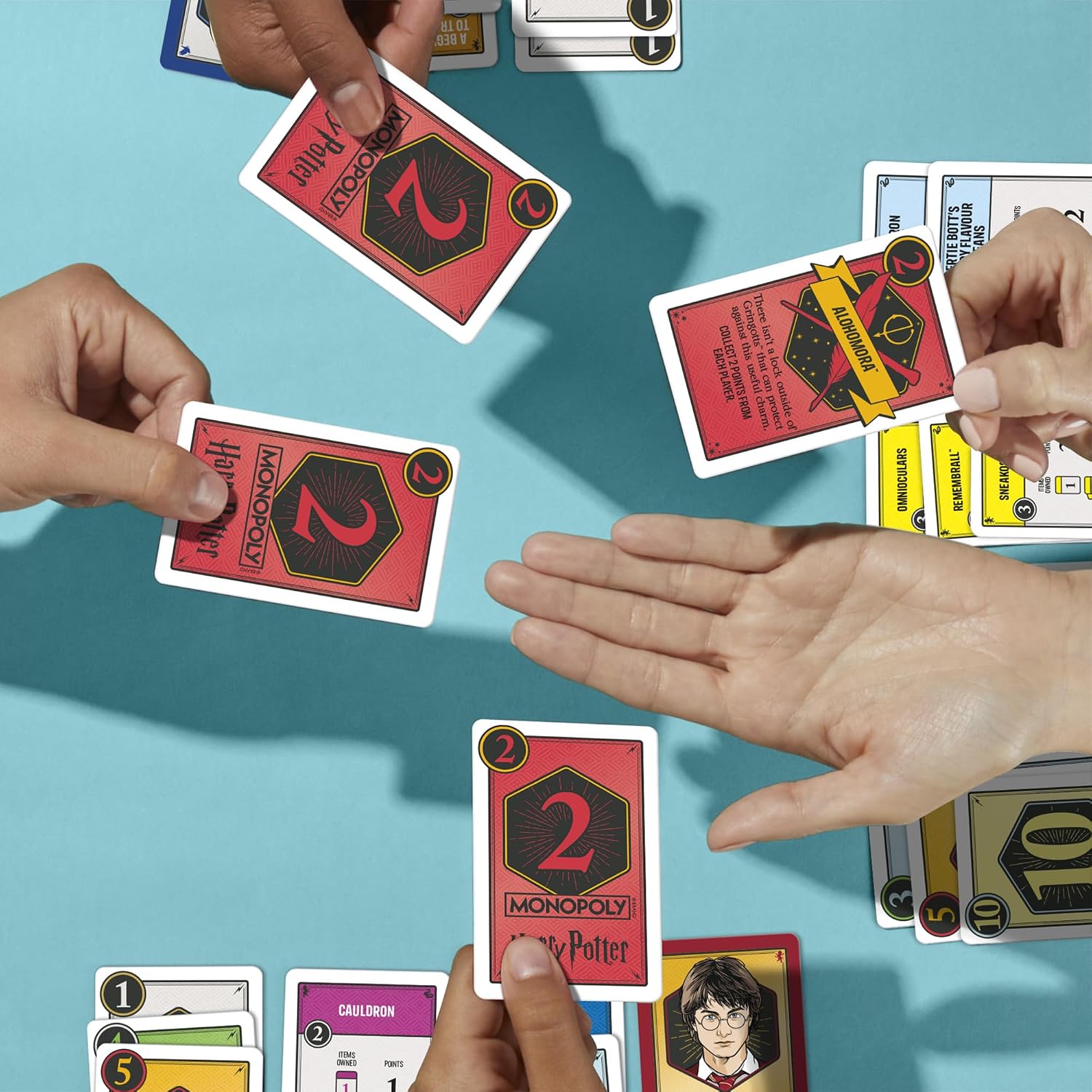 Monopoly Deal Harry Potter Card Game – Wizarding World Fast-Play Card Game (Ages 8+, 2–5 Players)
