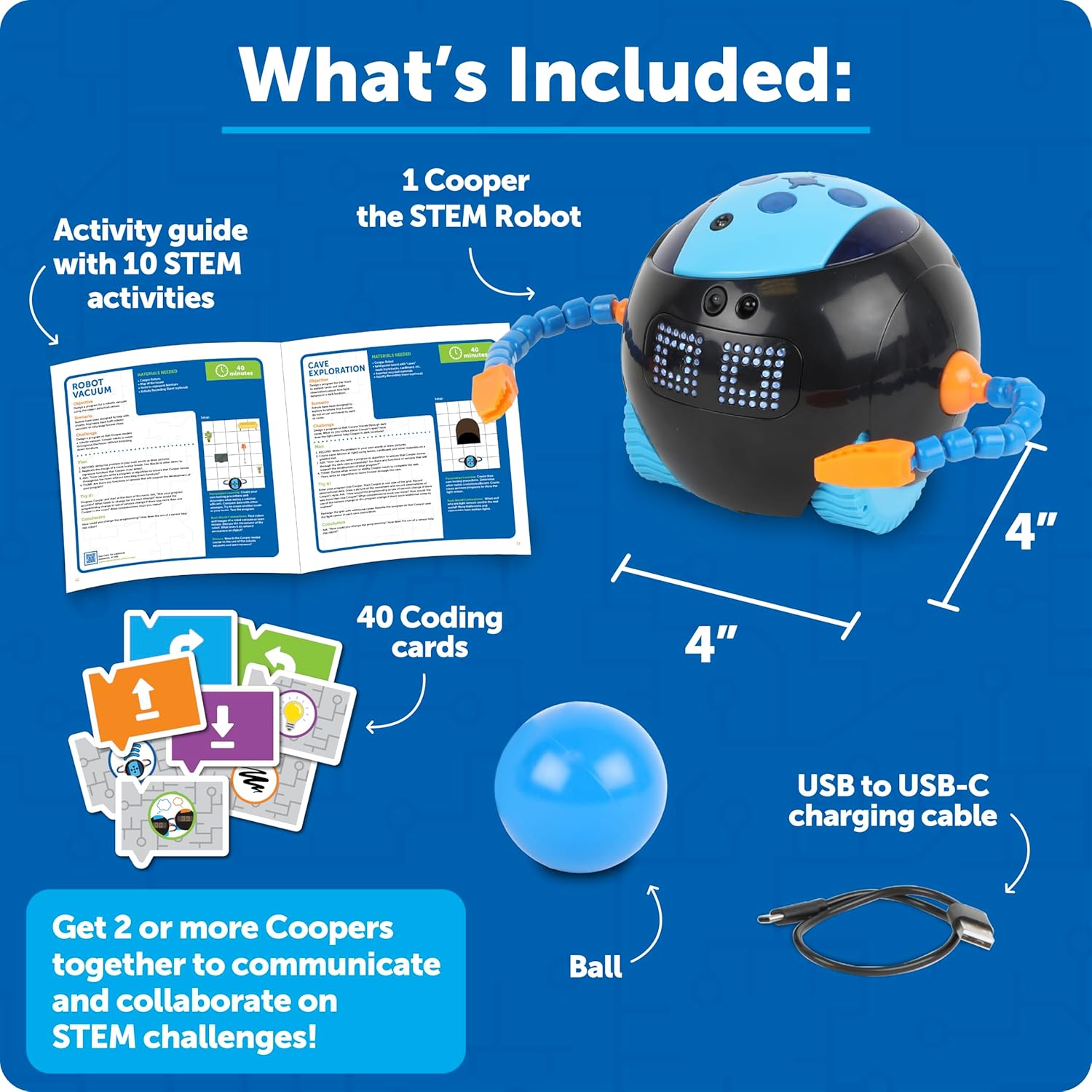 Learning Resources Cooper The Stem Robot