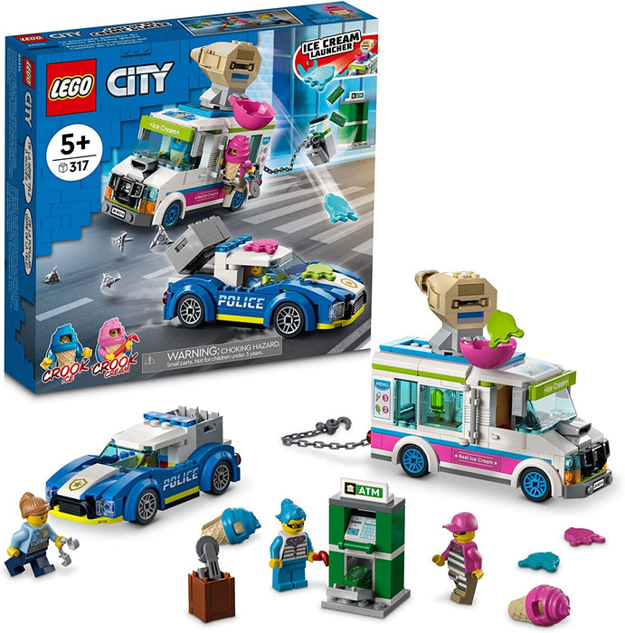 Lego City Ice Cream Truck Police Chase (60314)