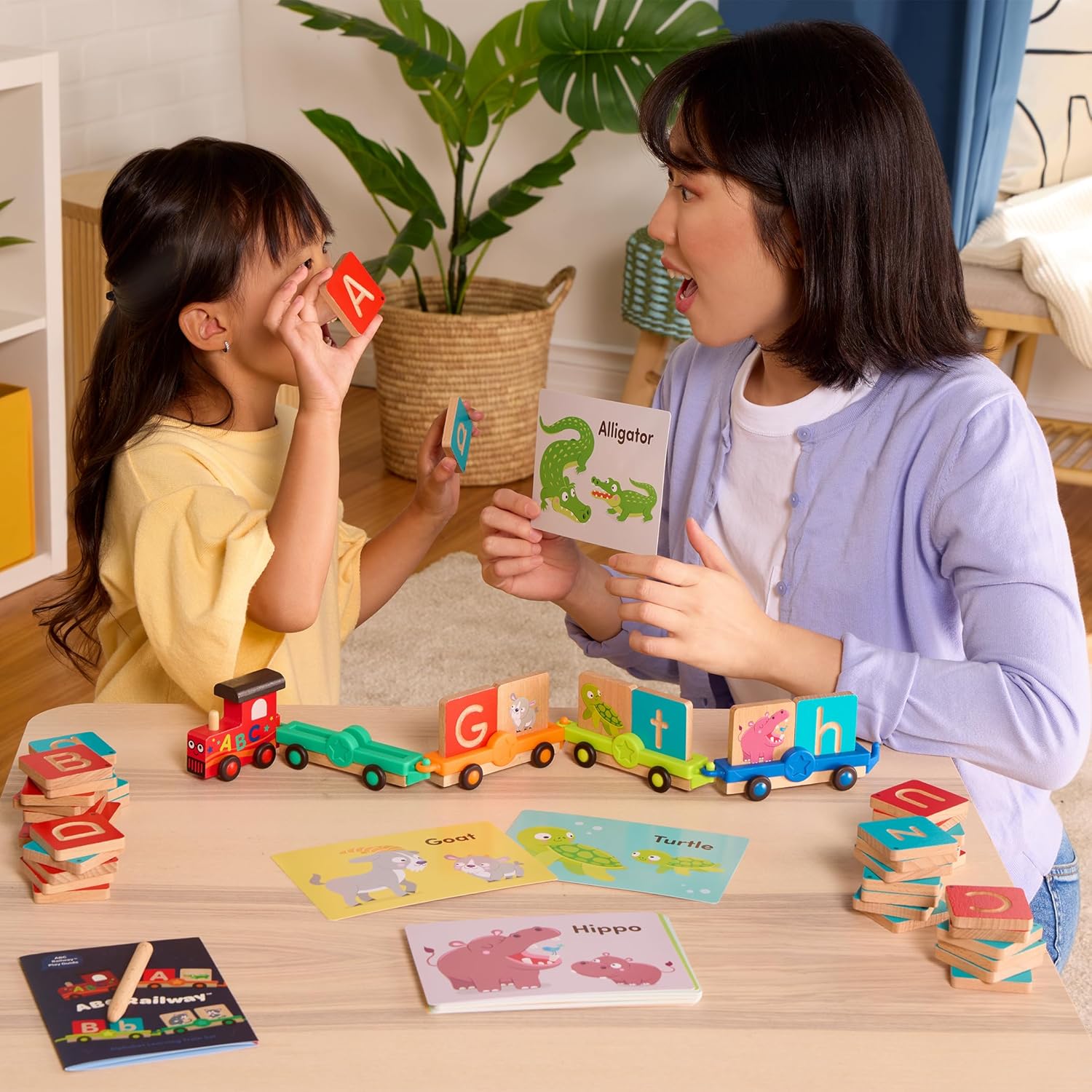 Battat Education ABC Railway