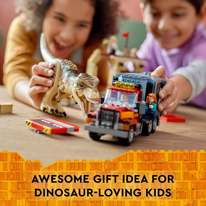 Lego Jurrasic World T. rex & Atrociraptor Dinosaur Breakout (76948)