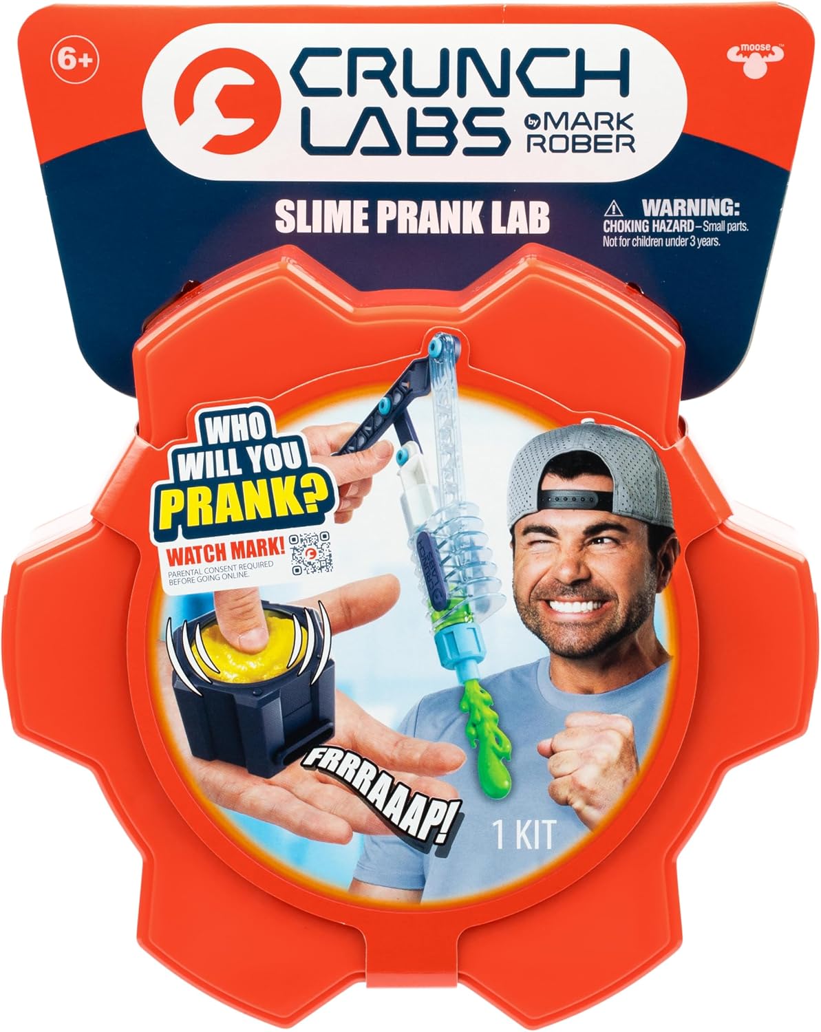 CrunchLabs by Mark Rober Slime Prank Lab – STEM Slime Kit with Fart Speaker & Snot Pump (Ages 6+)