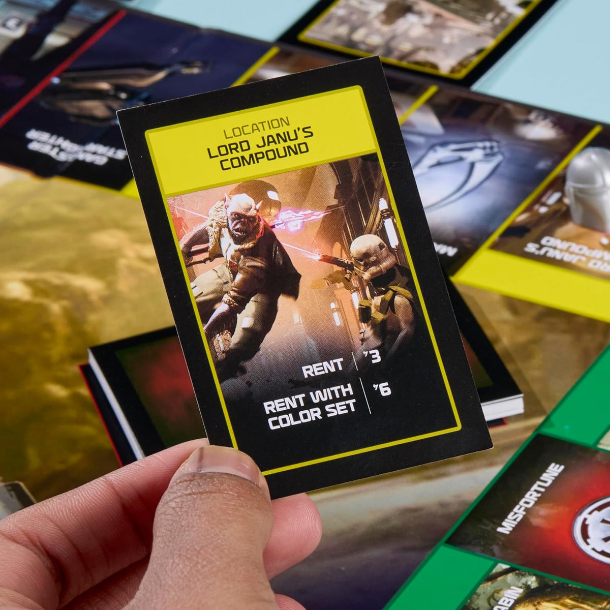 Monopoly Star Wars The Mandalorian & Grogu Edition – Location-Exploring Board Game (Ages 8+, 2–6 Players)