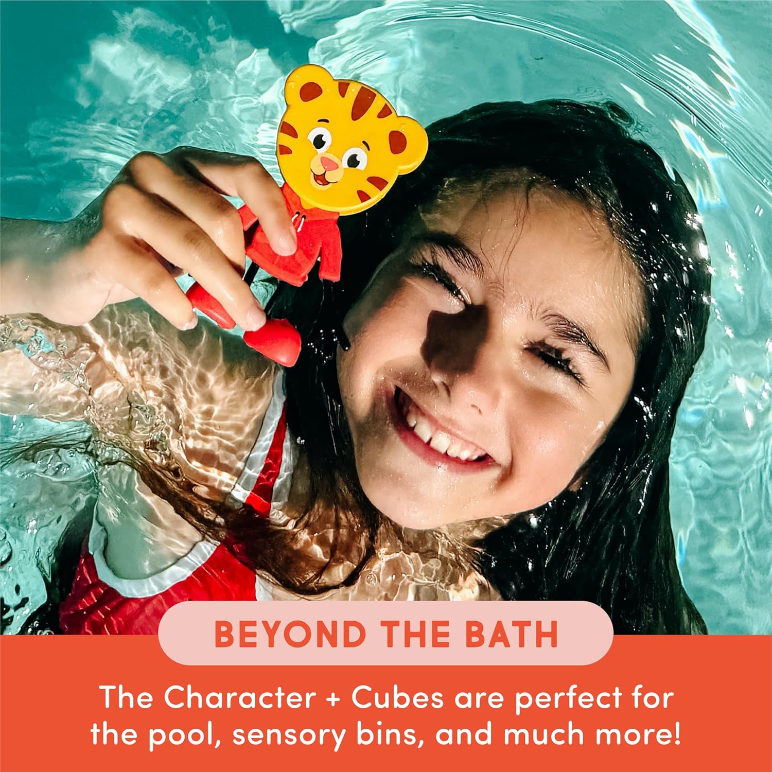 Glo Pals Water Activated Bath Toy - Daniel Tiger