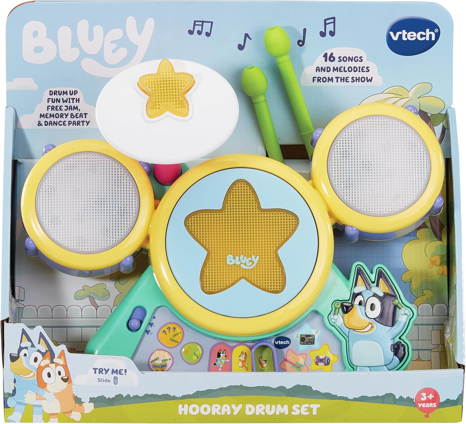 Vtech Bluey™ Hooray Drum Set