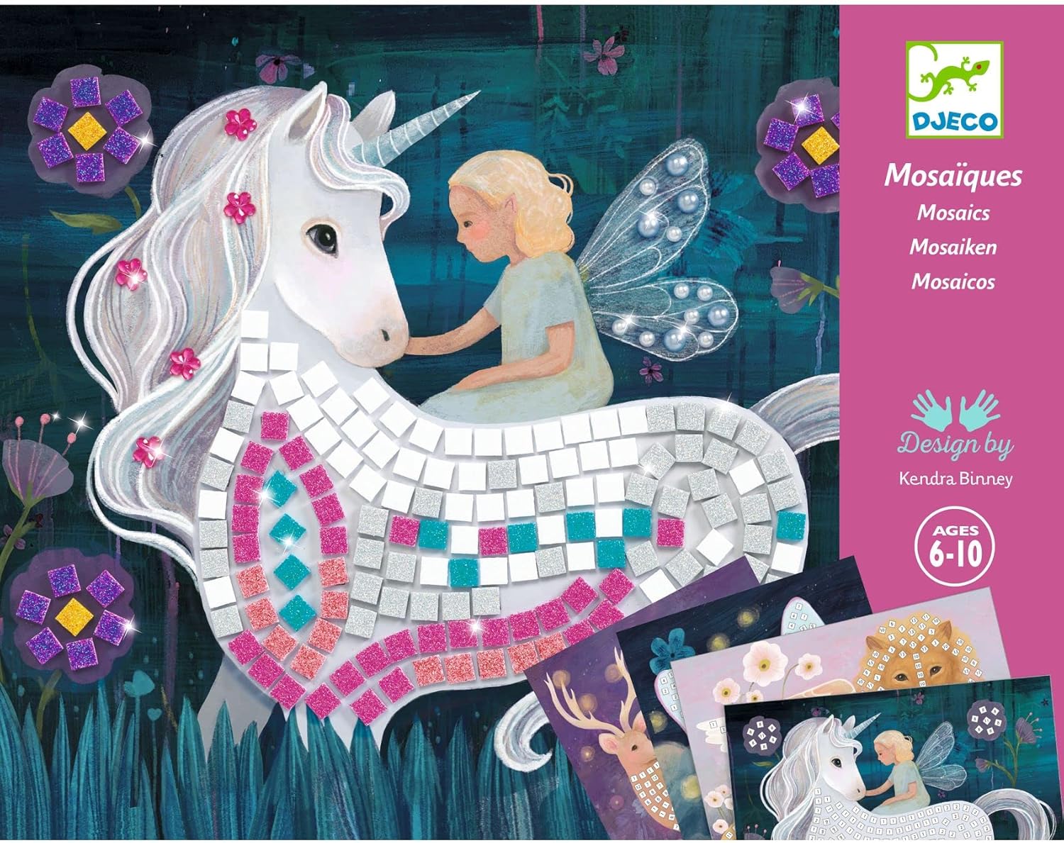 Djeco Mosaic Kit The Enchanted World