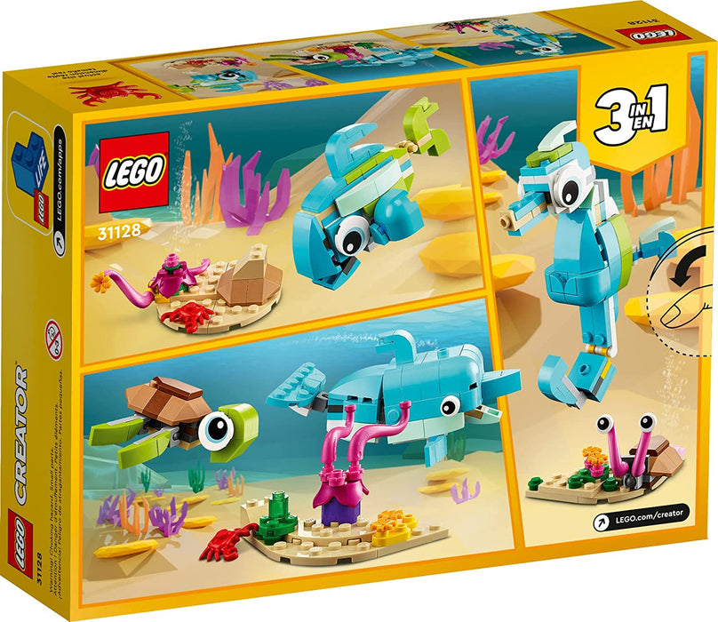 Lego Creator Dolphin and Turtle (31128)