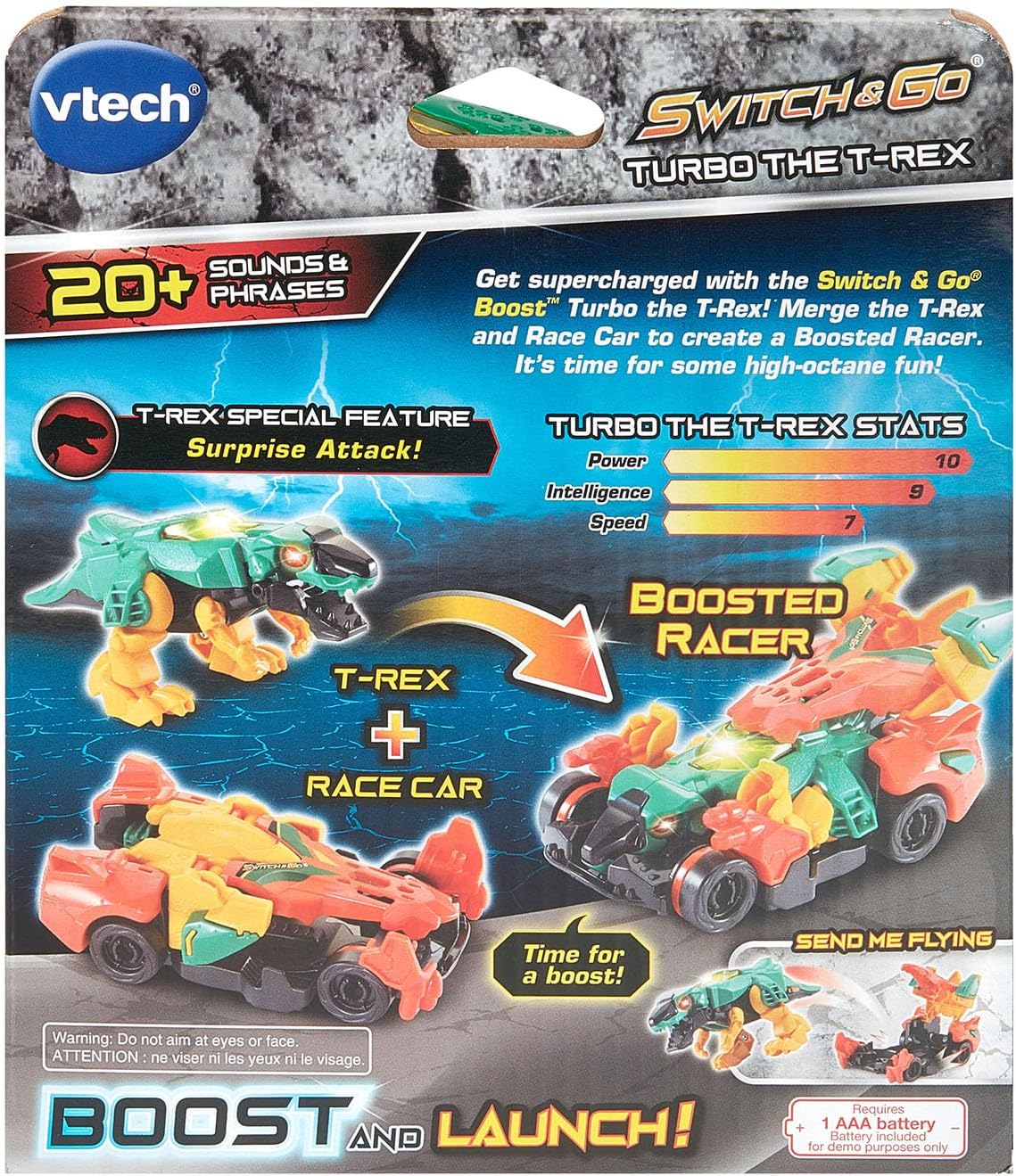 VTech® Switch & Go® Boost™ Turbo the T-Rex