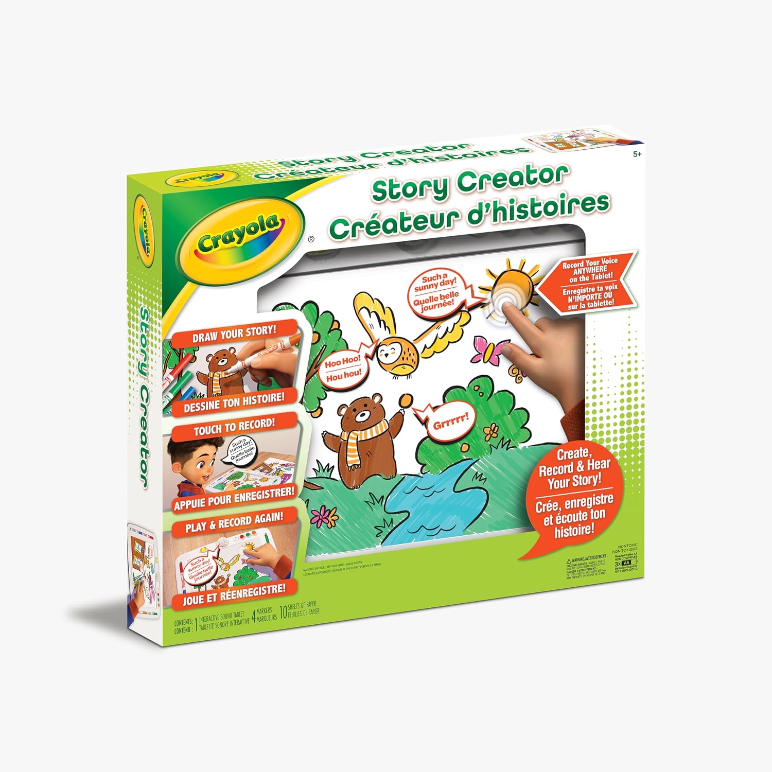 Crayola Story Creator Kit – Storytelling & Illustration Activity Set for Creative Kids (Ages 6+)