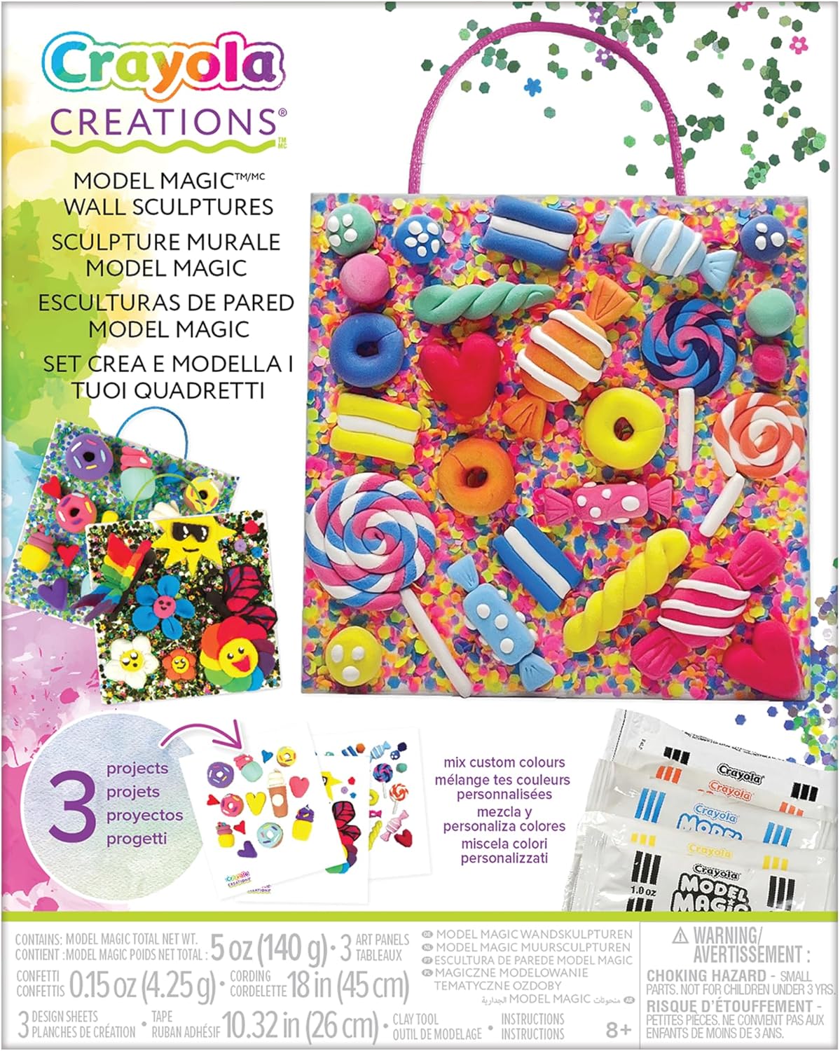 Crayola Creations Model Magic Wall Sculptures Kit