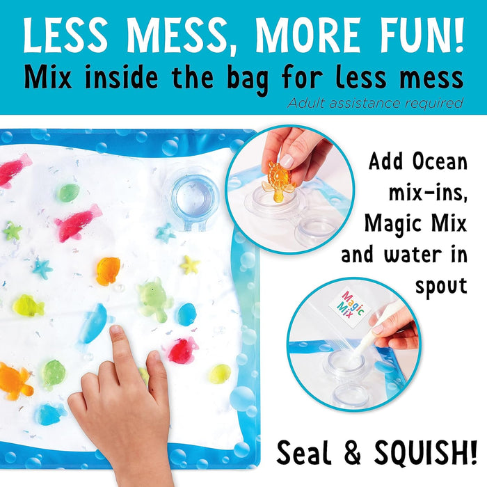Creativity for Kids Sensory Squish Bag Ocean Adventure