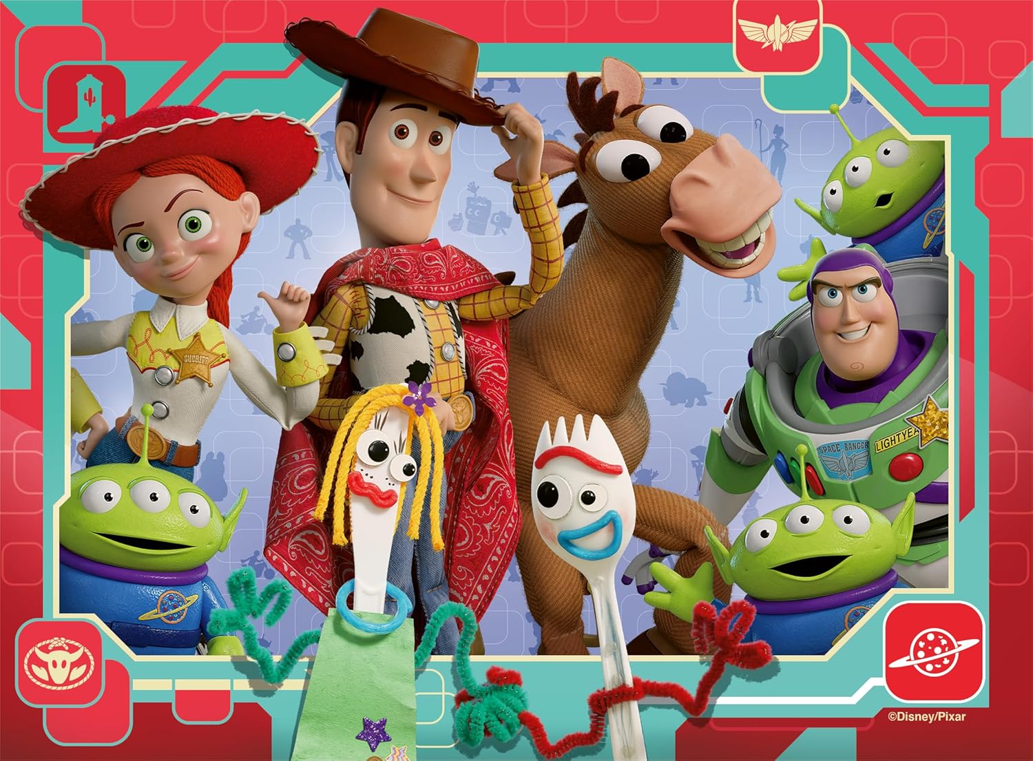 Ravensburger Toy Story 5 4-in-a-Box Puzzle Set – Progressive Kids Jigsaw Puzzles (Ages 3+)