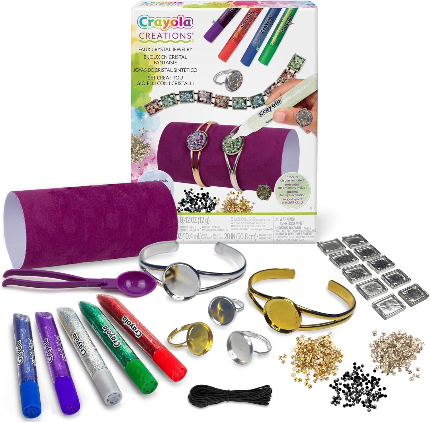 Crayola Creations Faux Crystal Jewelry Kit