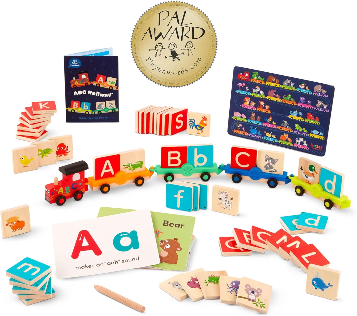 Battat Education ABC Railway