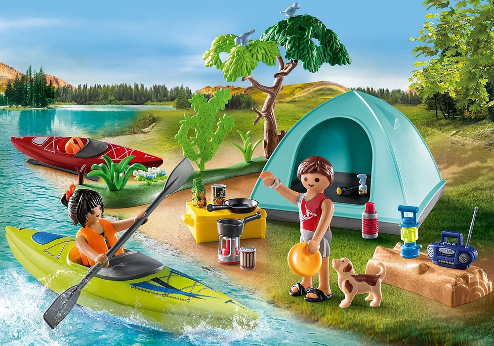 Playmobil Campsite with Campfire (71425)