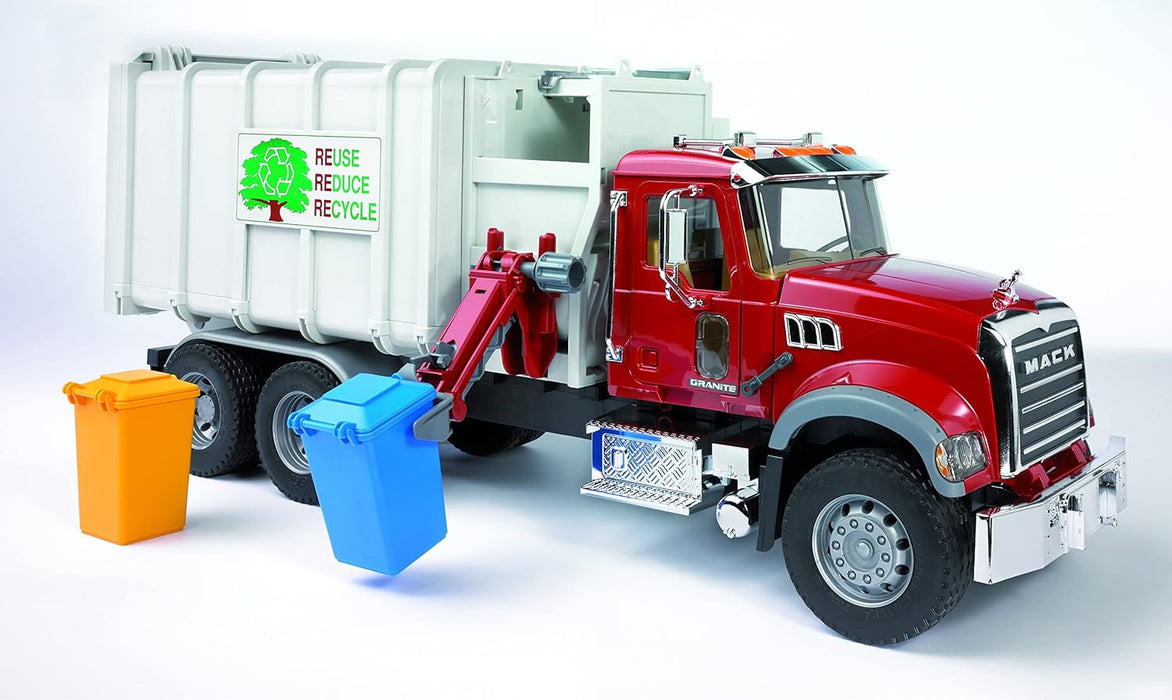 Bruder MACK Granite Side loading garbage truck (02811)