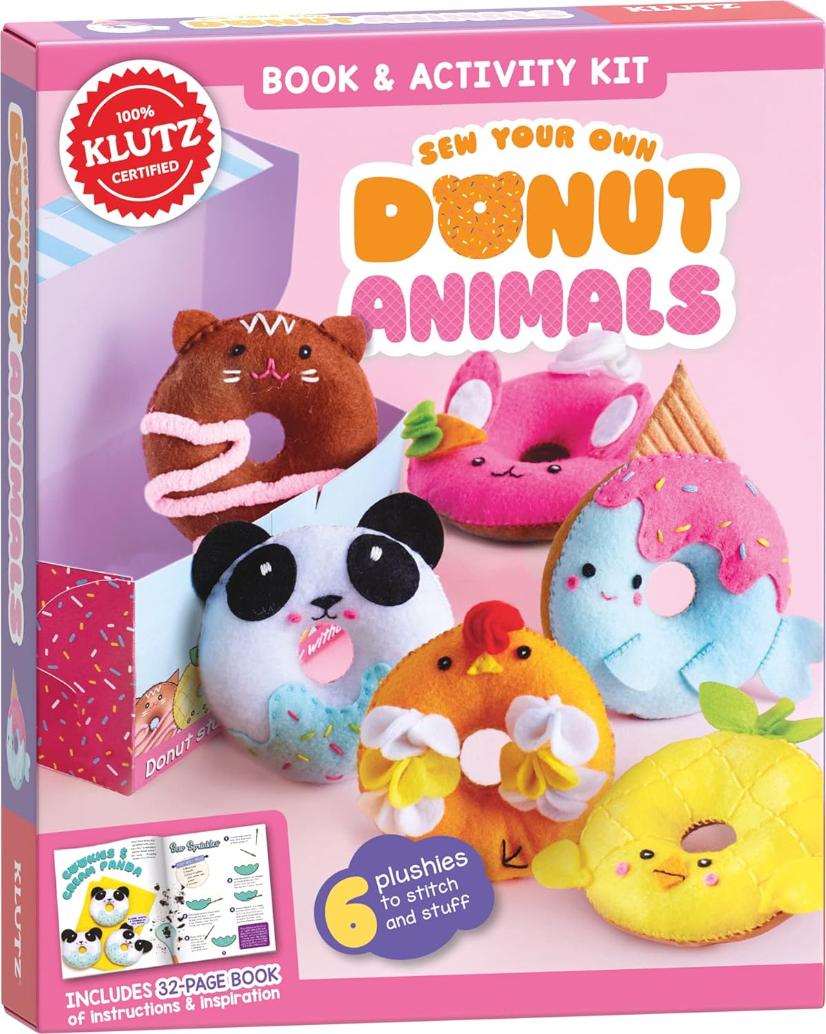 Klutz Mini Pom-Pom Food Animals