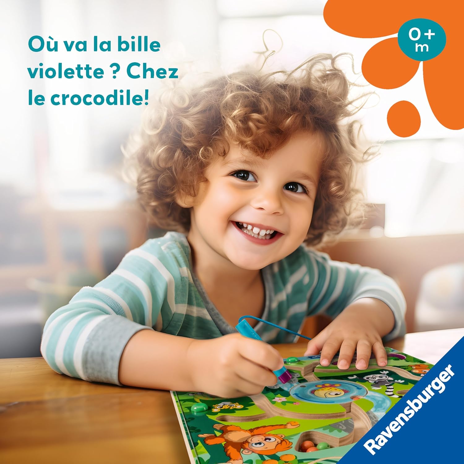 Magnetic Wooden Maze: Jungle