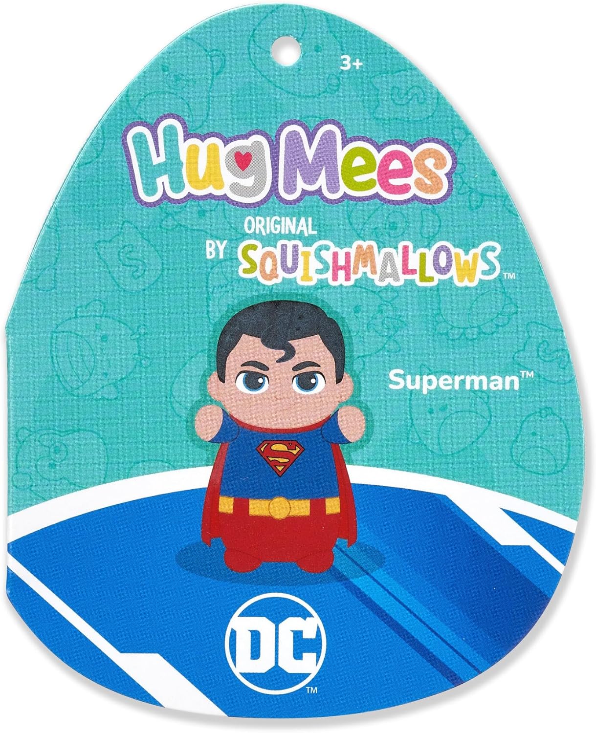 Squishmallows 10" HugMees DC - Superman