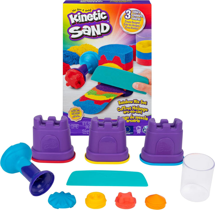 Kinetic Sand Rainbow Mix Set