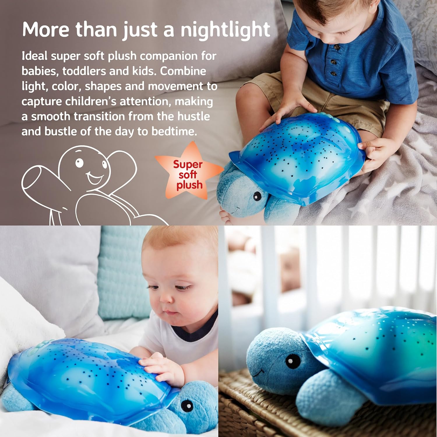 Twilight Turtle™ - Blue