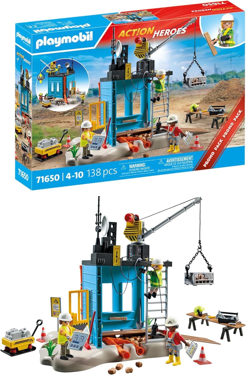 Playmobil Construction Site (71650)