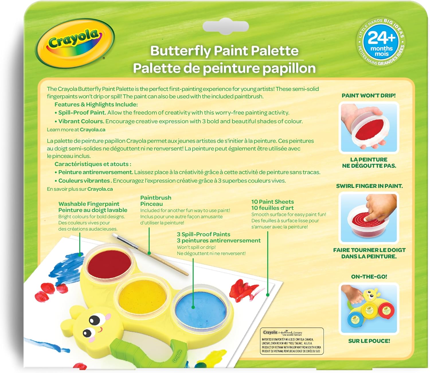 Crayola Butterfly Paint Palette