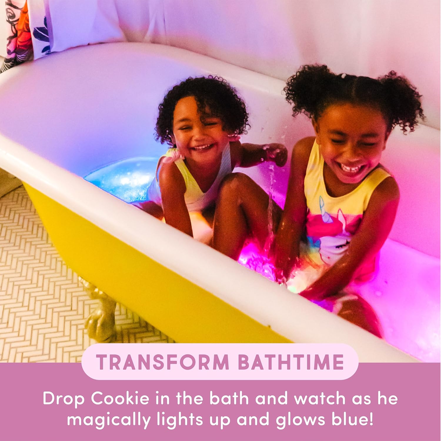 Glo Pals Licensed Light Up Cubes 4pk - Cookie Monster