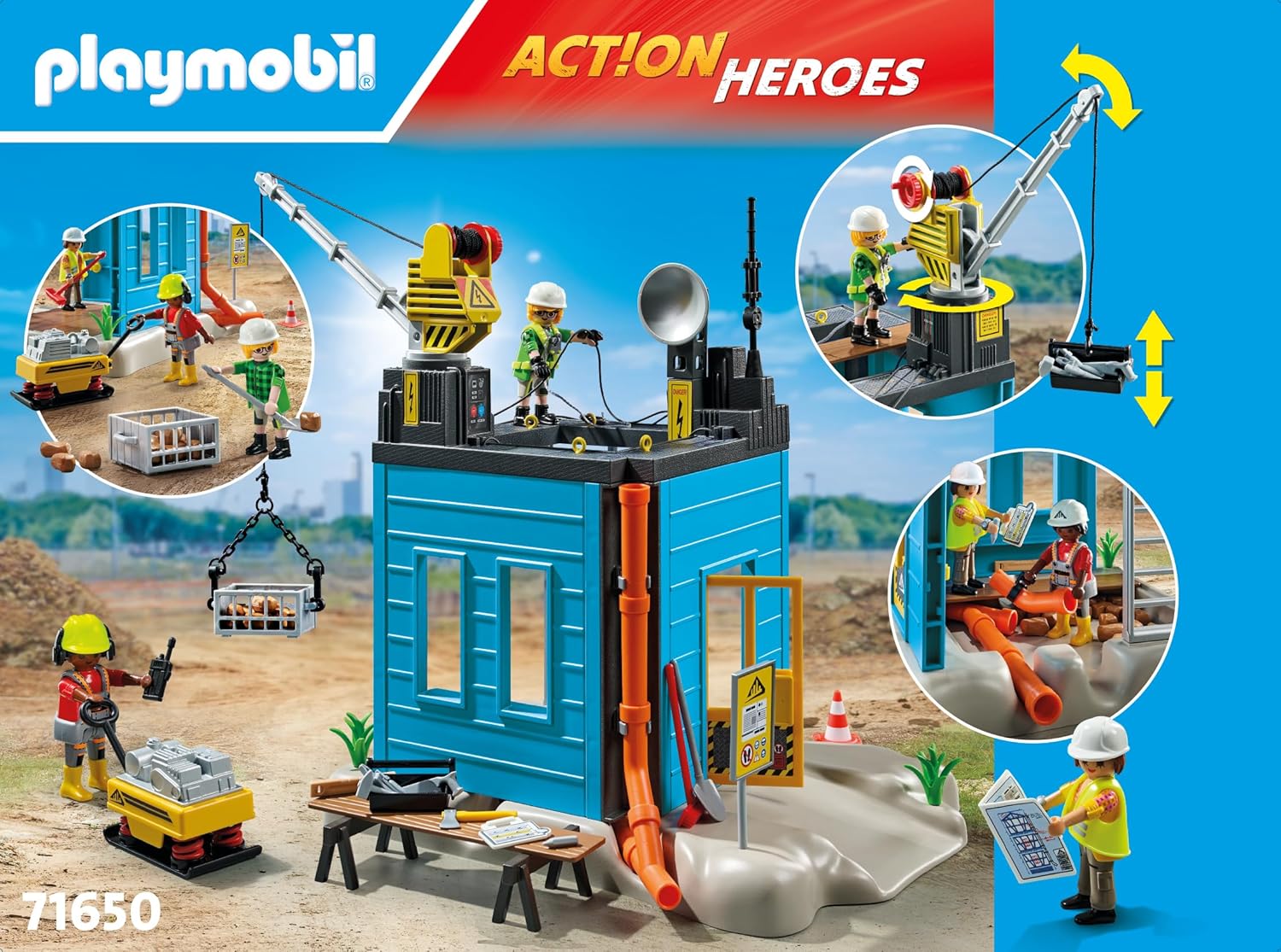 Playmobil Construction Site (71650)