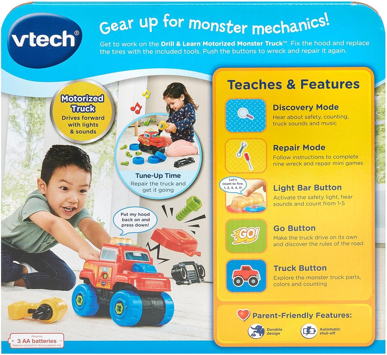 VTech® Drill & Learn Monster Truck™