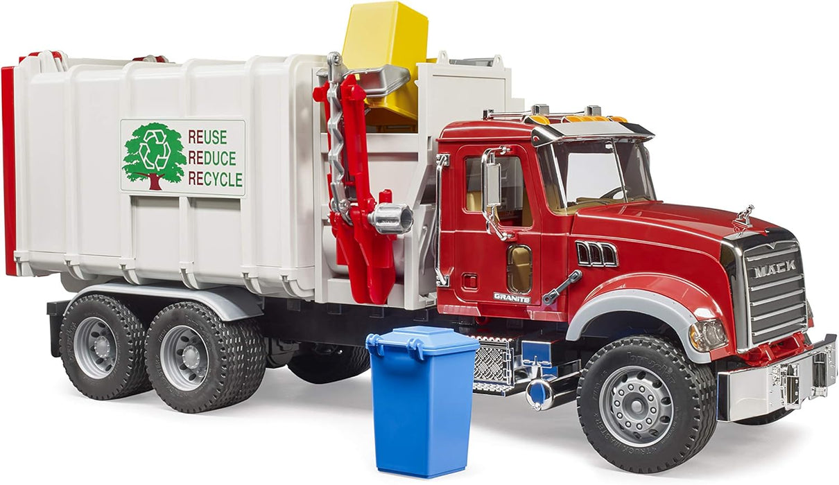 Bruder MACK Granite Side loading garbage truck (02811)