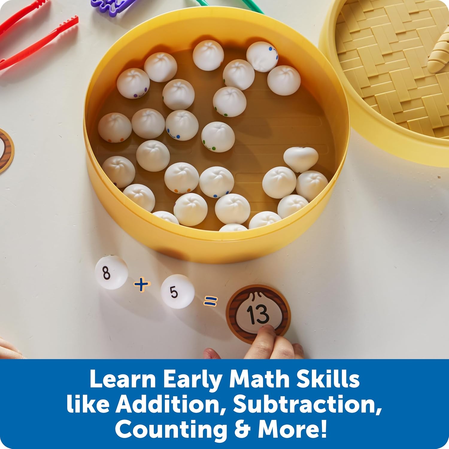Learning Resources Dumpling Dash!™ Fine Motor Math Game