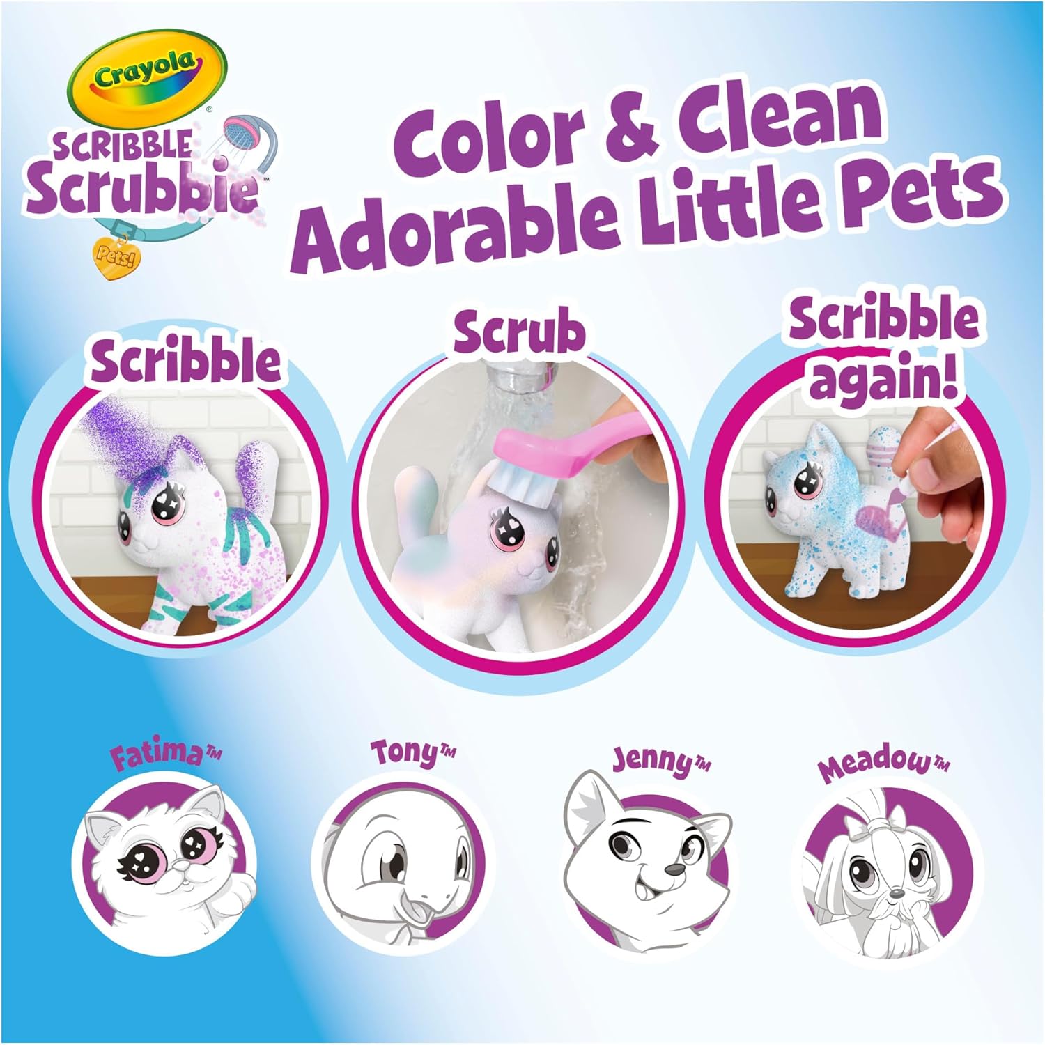 Crayola Scribble Scrubbie Spray Boutique