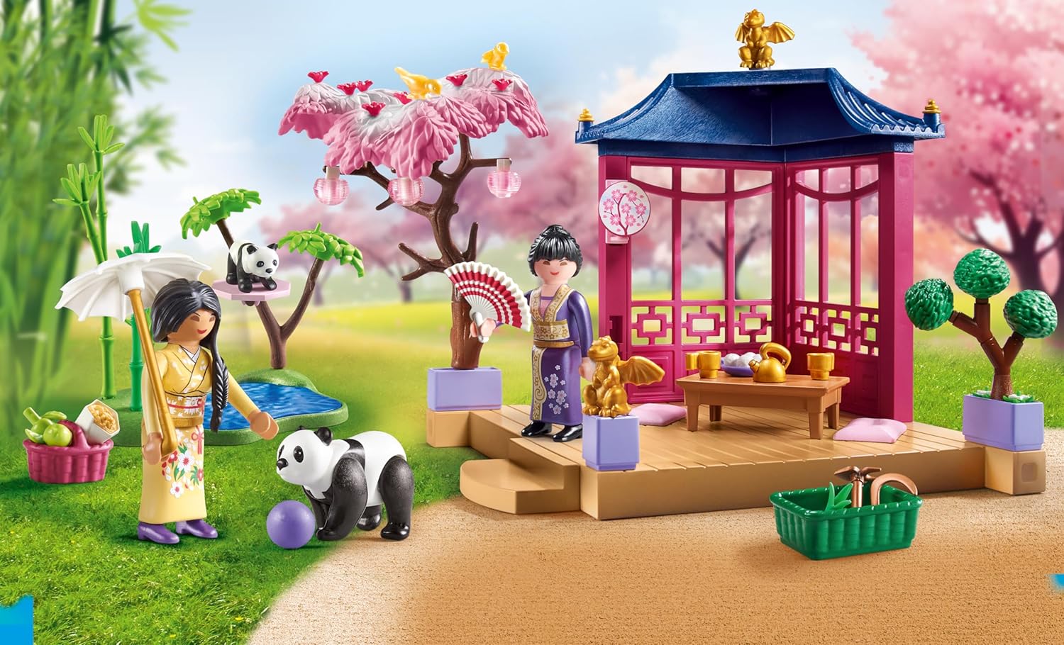 Playmobil Asian Garden with Panda (71762)