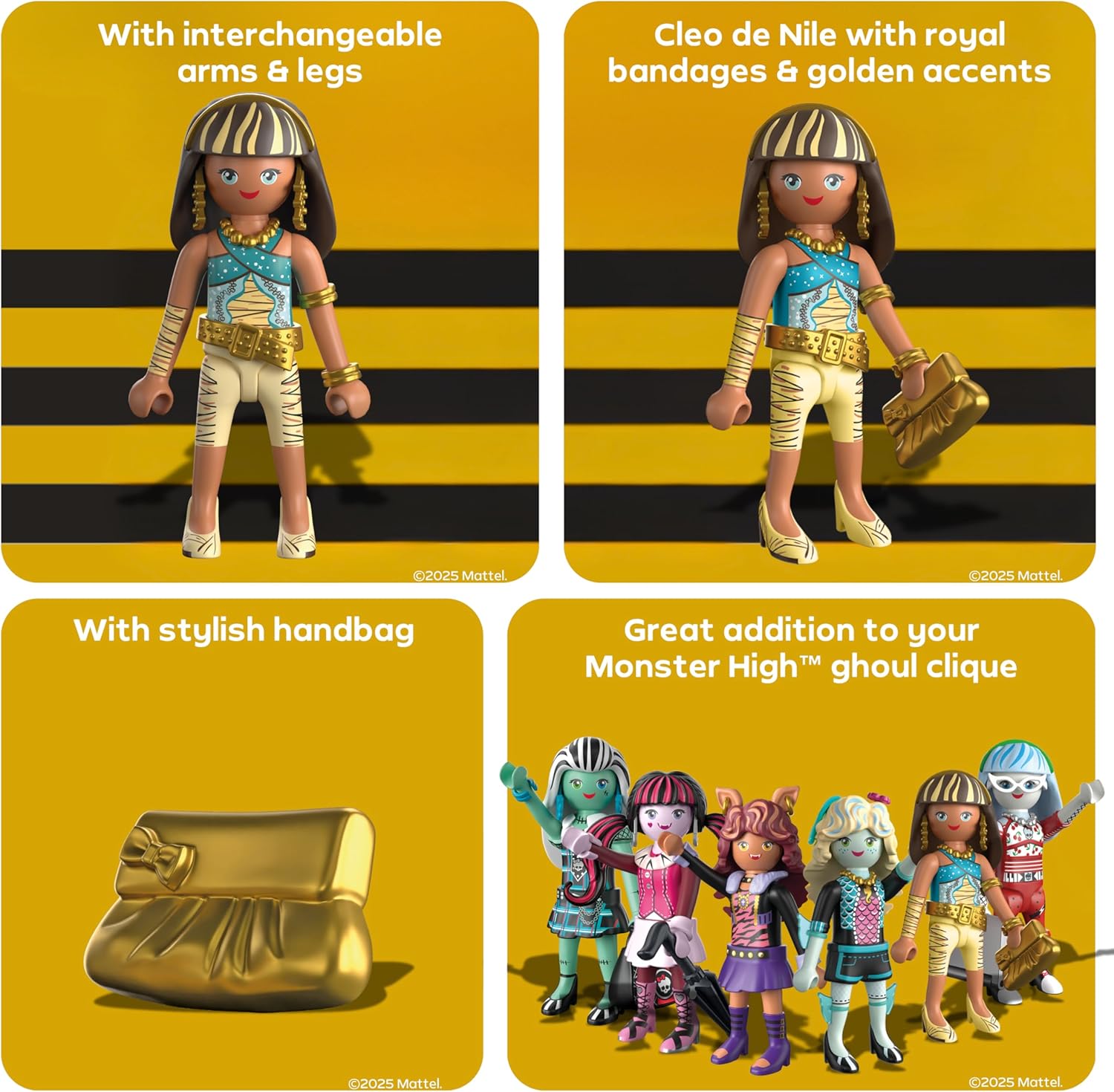 Playmobil X Monster High Cleo De Nile
