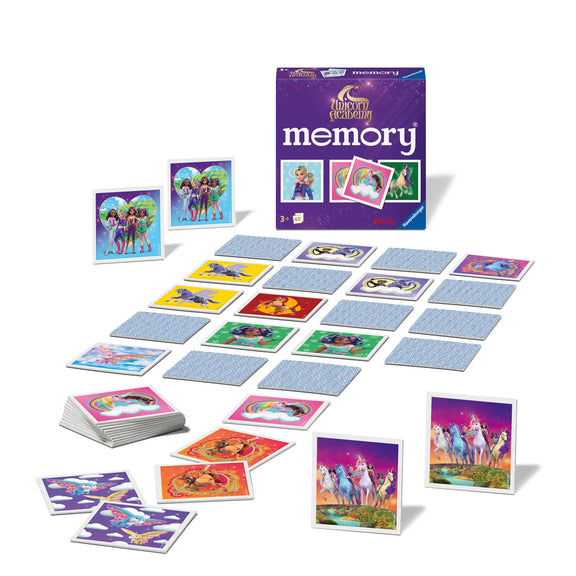 Ravensburger memory® Unicorn Academy – Kids Matching Memory Card Game (Ages 3+)