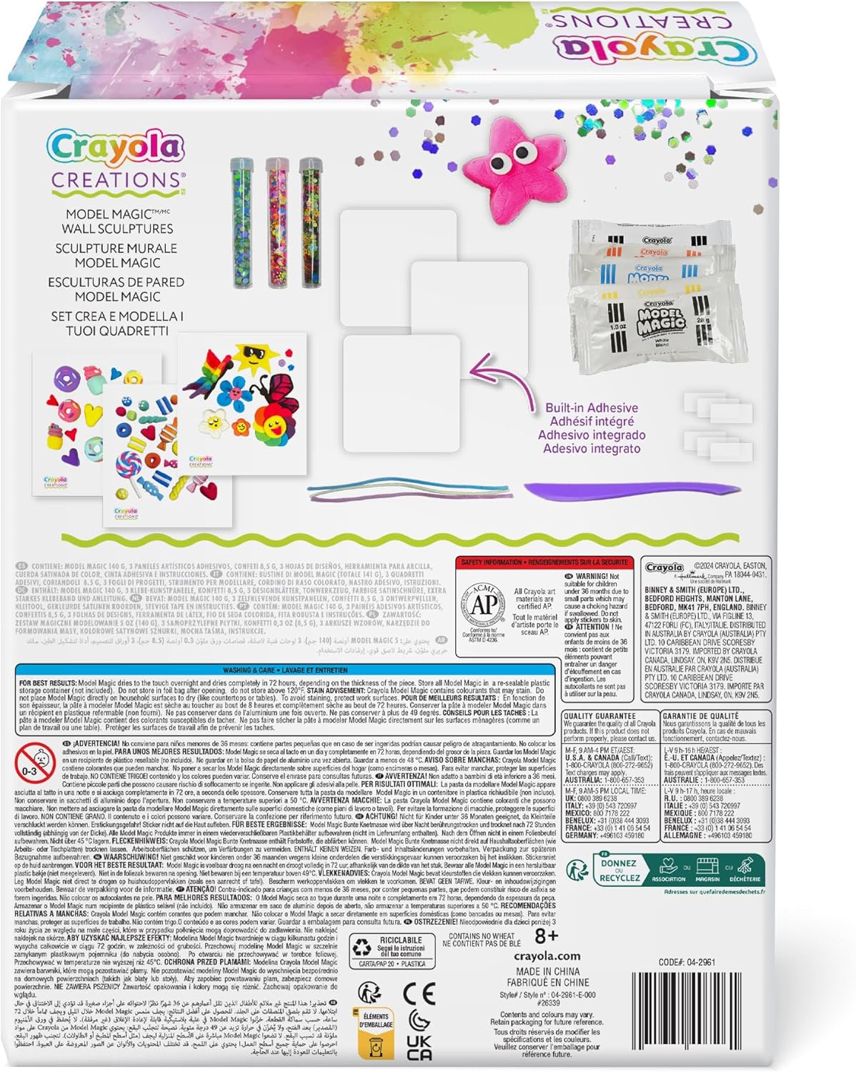 Crayola Creations Model Magic Wall Sculptures Kit