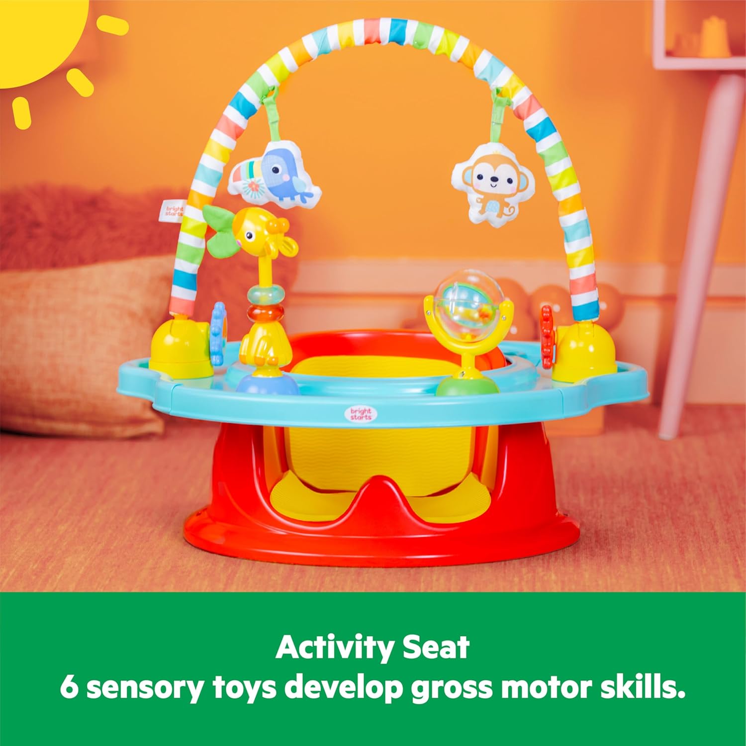 Bright Starts SuperSeat Playful Paradise 3-in-1 Seat