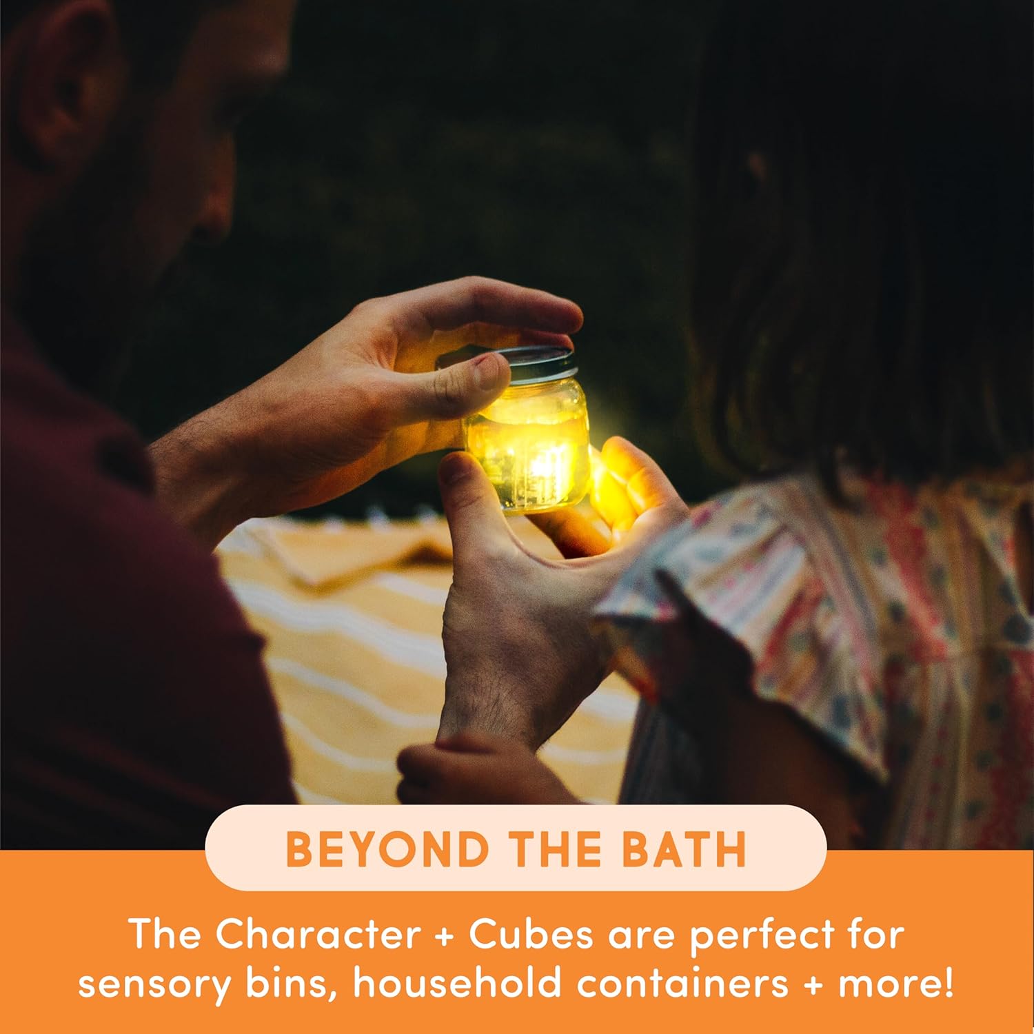 Glo Pals Licensed Light Up Cubes 4pk - Big Bird