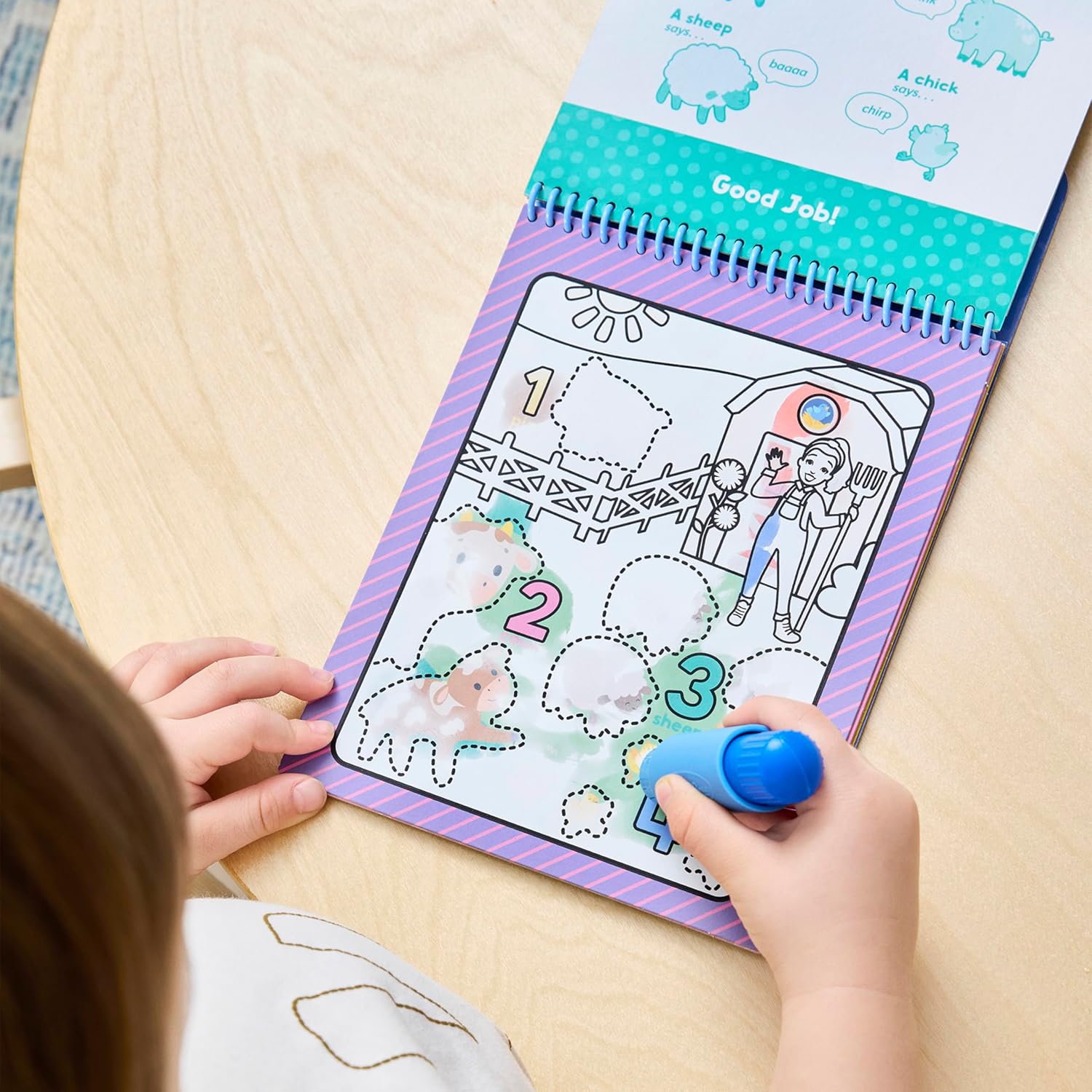 Ms. Rachel™ Water WOW! Color-Reveal Pad – Find & Count