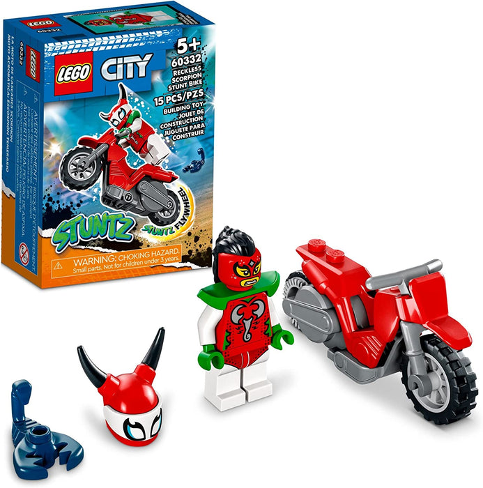 Lego City Reckless Scorpion Stunt Bike (60332)