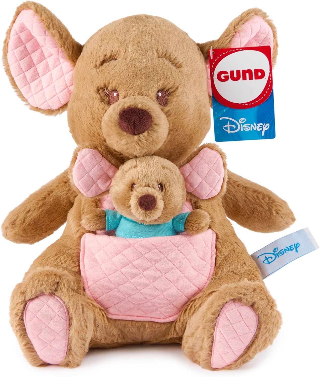 Gund 12" Oh So Snuggly Disney - Kanga and Roo